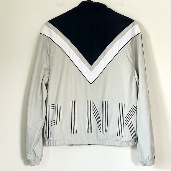 Victoria's Secret PINK Full Zip Windbreaker Jacket - Size M/L - Picture 5 of 5